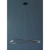 Suspension Escale Infinity Led Transparent, 1 Lumiere