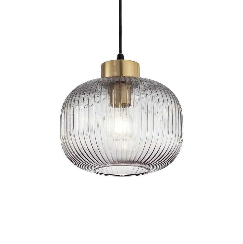 Suspension Ideallux Mint-2 Noir, 1 Lumiere