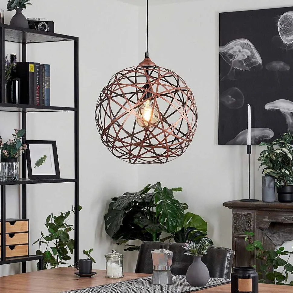 Suspension Kefikon Cuivre, 1 Lumiere