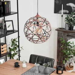 Suspension Kefikon Cuivre, 1 Lumiere