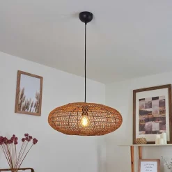 Suspension Mulstrand Noir, 1 Lumiere