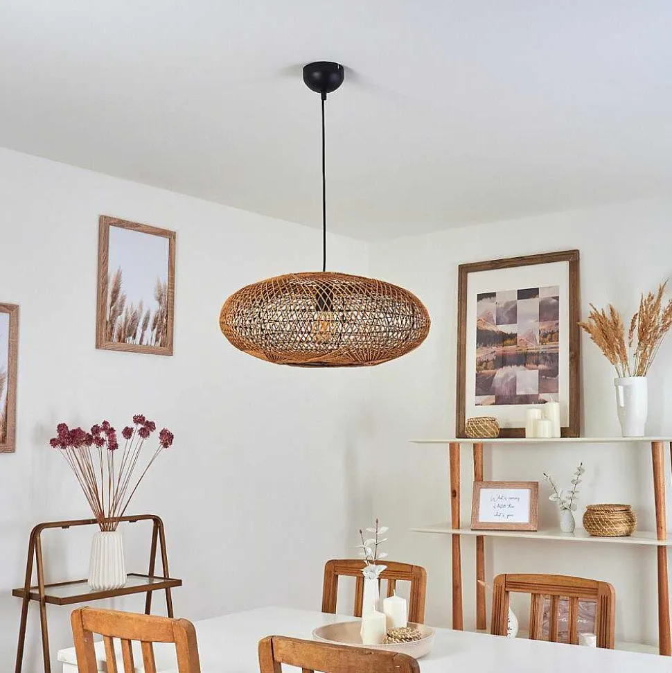 Suspension Mulstrand Noir, 1 Lumiere