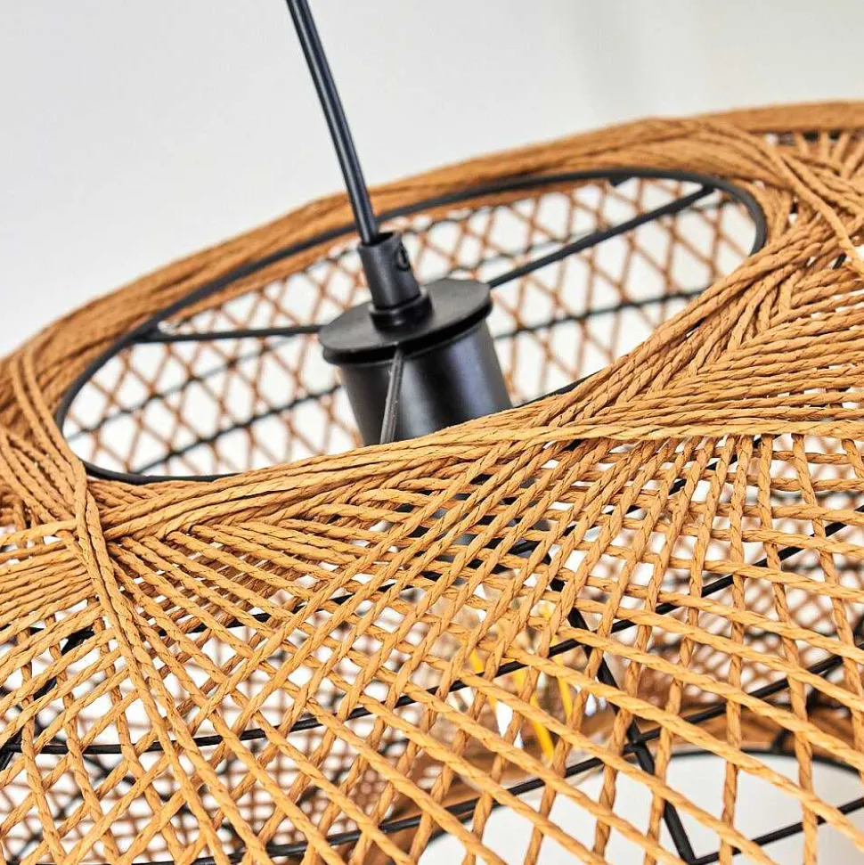 Suspension Mulstrand Noir, 1 Lumiere