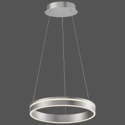 Suspension Paul Neuhaus Q-Vito Led Acier Inoxydable, 1 Lumiere, Telecommandes