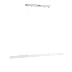 Suspension Paul Neuhaus Q-Cora Led Aluminium, 1 Lumiere, Telecommandes