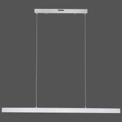 Suspension Paul Neuhaus Q-Cora Led Aluminium, 1 Lumiere, Telecommandes