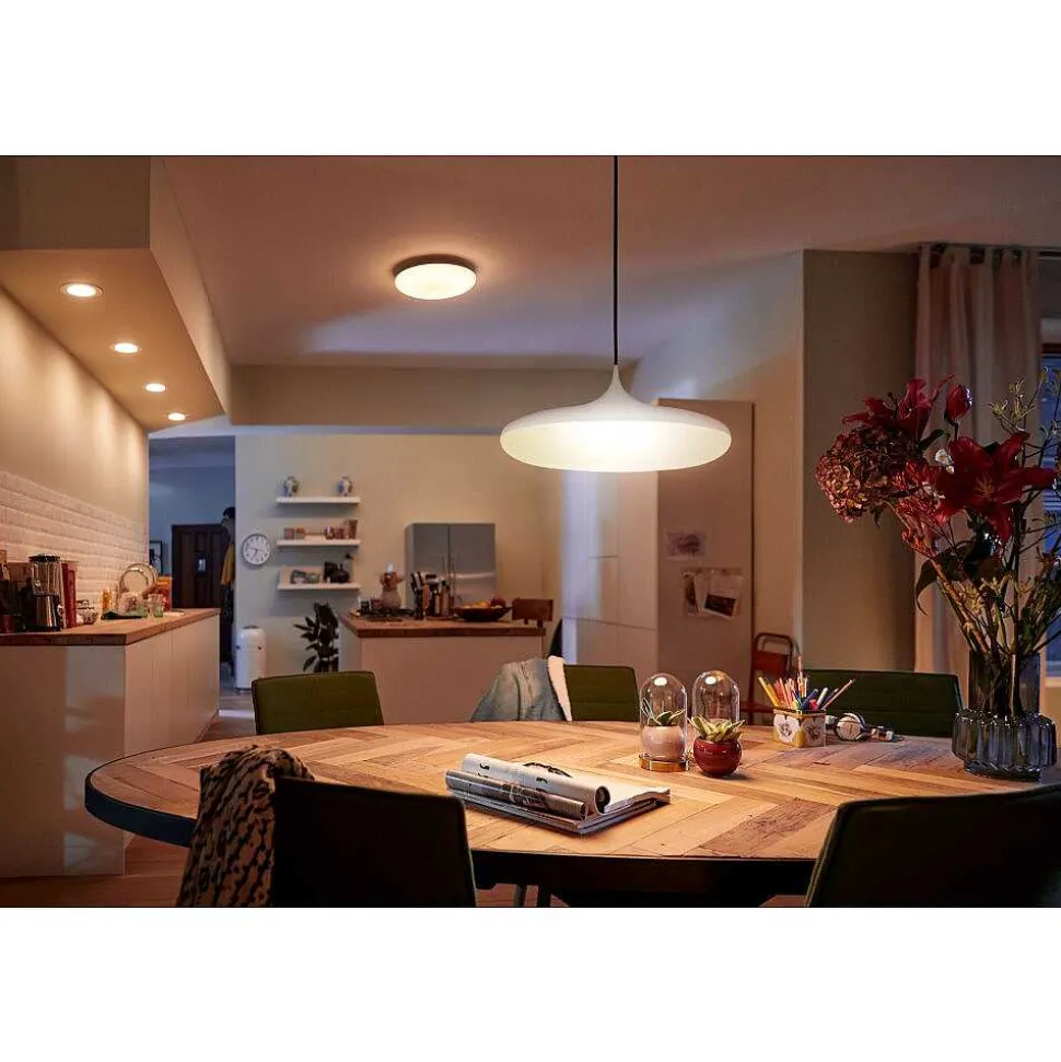 Suspension Philips Hue Cher Led Blanc, 1 Lumiere, Telecommandes