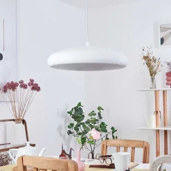 Suspension Rhone Led Blanc, 1 Lumiere, Changeur De Couleurs