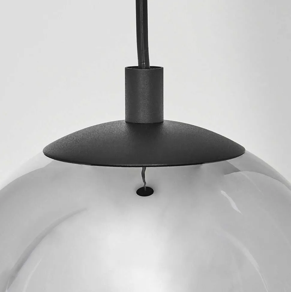 Suspension Sernf Noir, 1 Lumiere