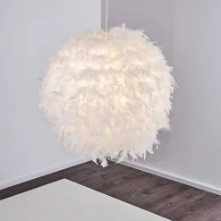 Suspension Skaulo Blanc, 1 Lumiere