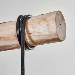 Suspension Soungou Ecru, Noir, 4 Lumieres