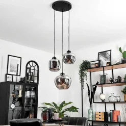 Suspension Talok Fume, 3 Lumieres