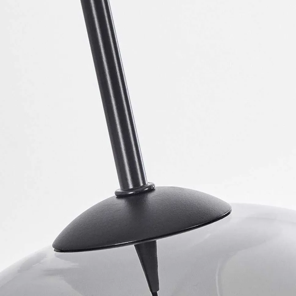 Suspension Verre 15 Cm, 20 Cm, 25 Cm Koyoto Clair, Fume, 3 Lumieres