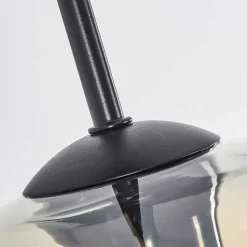 Suspension Verre 25 Cm Koyoto Ambre, 3 Lumieres