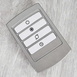 Ventilateur Benidorm Noir, Argente, Telecommandes