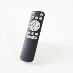 Ventilateur De Plafond Brilliant Palmero Noir, 1 Lumiere, Telecommandes, Changeur De Couleurs