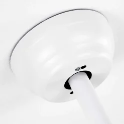 Ventilateur De Plafond Doha Led Blanc, 1 Lumiere, Telecommandes