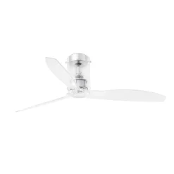 Ventilateur De Plafond Faro Barcelona Mini Tube Chrome