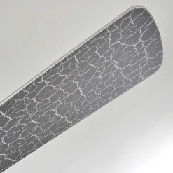 Ventilateur De Plafond Marigliano Gris, Argente