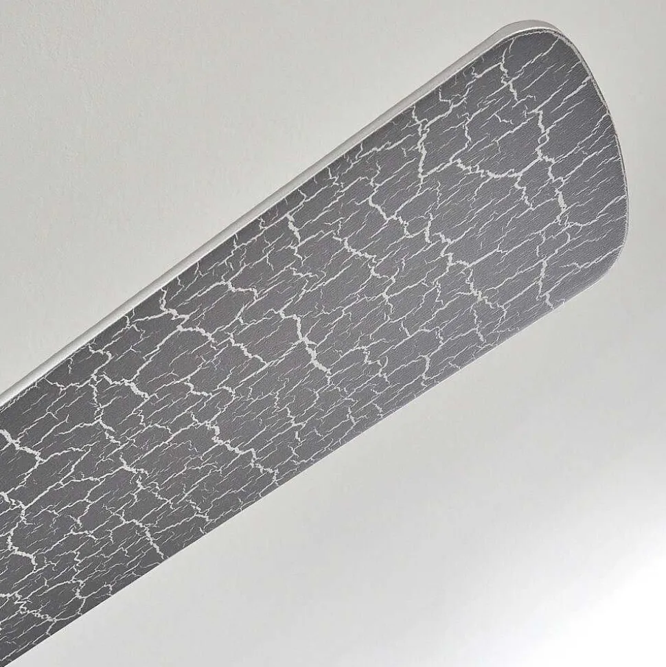 Ventilateur De Plafond Marigliano Gris, Argente