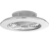 Ventilateur De Plafond Mantra Alisio Led Chrome, Gris, 1 Lumiere, Telecommandes