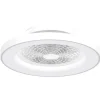 Ventilateur De Plafond Mantra Tibet Led Blanc, 1 Lumiere, Telecommandes