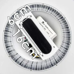 Ventilateur De Plafond Petrovac Led Chrome, Blanc, 1 Lumiere, Telecommandes