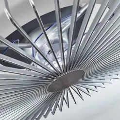 Ventilateur De Plafond Rivarotta Led Blanc, 1 Lumiere, Telecommandes