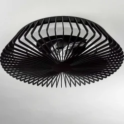 Ventilateur De Plafond Rivarotta Led Blanc, 1 Lumiere, Telecommandes