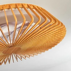 Ventilateur De Plafond Rivarotta Led Blanc, 1 Lumiere, Telecommandes