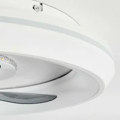 Ventilateur De Plafond Tirkkala Led Blanc, 1 Lumiere