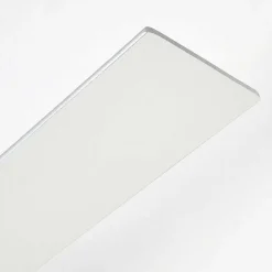 Ventilateur De Plafond Valletta Chrome, Argente, Blanc, 1 Lumiere