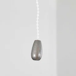 Ventilateur De Plafond Valletta Chrome, Argente, Blanc, 1 Lumiere