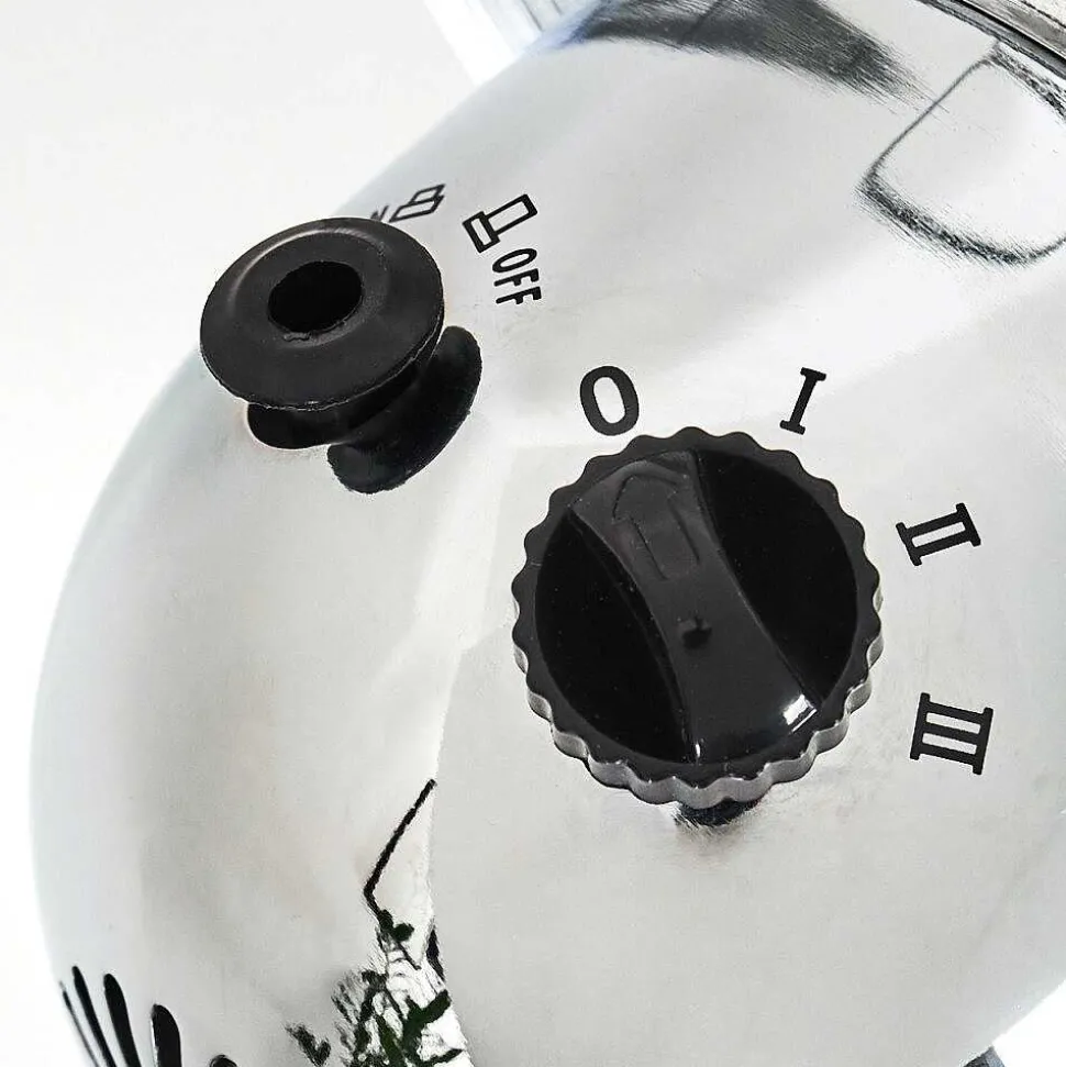 Ventilateur Mahon Chrome