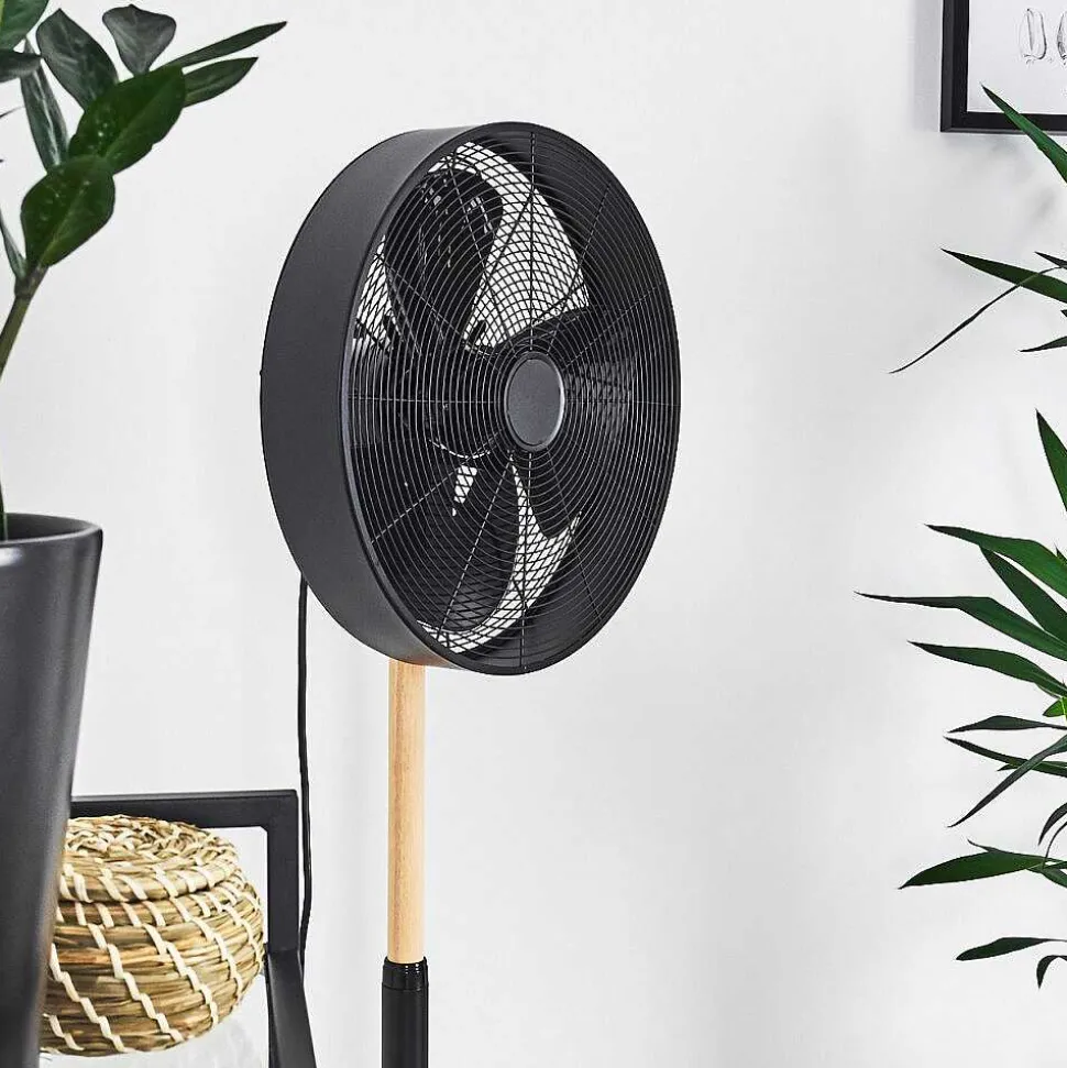 Ventilateur Markham Bois Clair, Noir