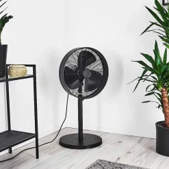 Ventilateur Markham Bois Clair, Noir