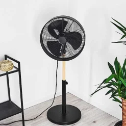 Ventilateur Markham Bois Clair, Noir