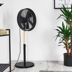 Ventilateur Markham Bois Clair, Noir