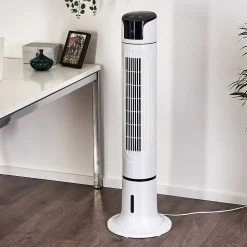 Ventilateur Urbino Tower Noir, Blanc, Telecommandes