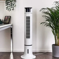 Ventilateur Urbino Tower Noir, Blanc, Telecommandes