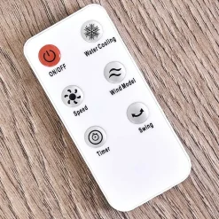 Ventilateur Urbino Tower Noir, Blanc, Telecommandes