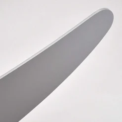 Ventilateurs De Plafond Morino Nickel Mat, Argente, 2 Lumieres, Telecommandes