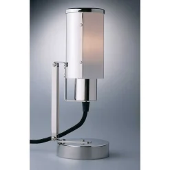 Wagenfeld Tecnolumen Lampe A Poser Nickel Brillant, 1 Lumiere